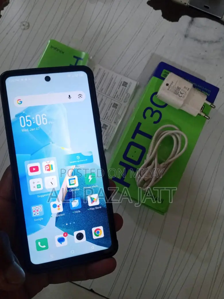 Infinix Hot 30 128 GB White