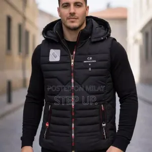 Men's Parachute Sleeveless Jacket