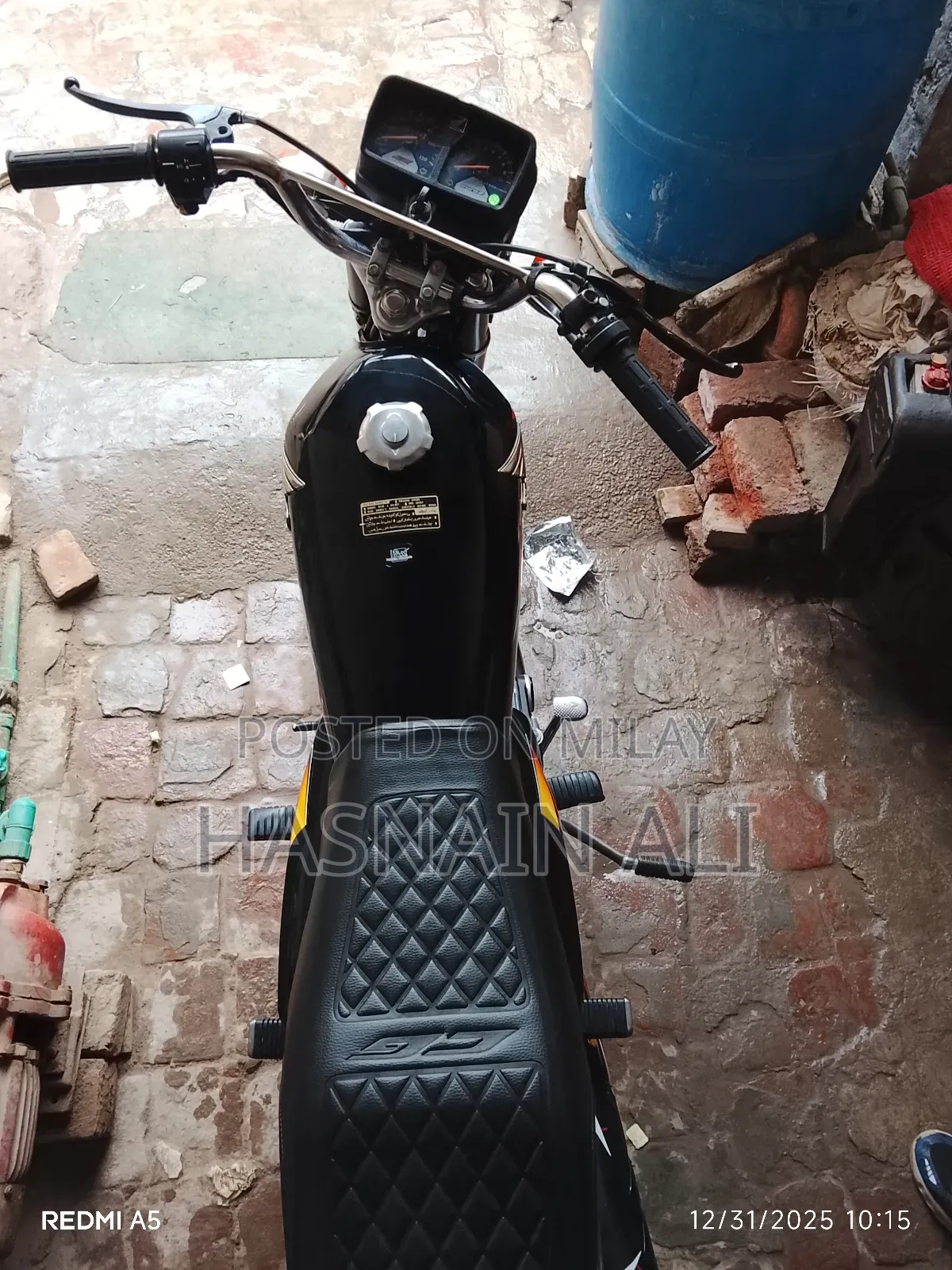 Honda CG110 2022 Black