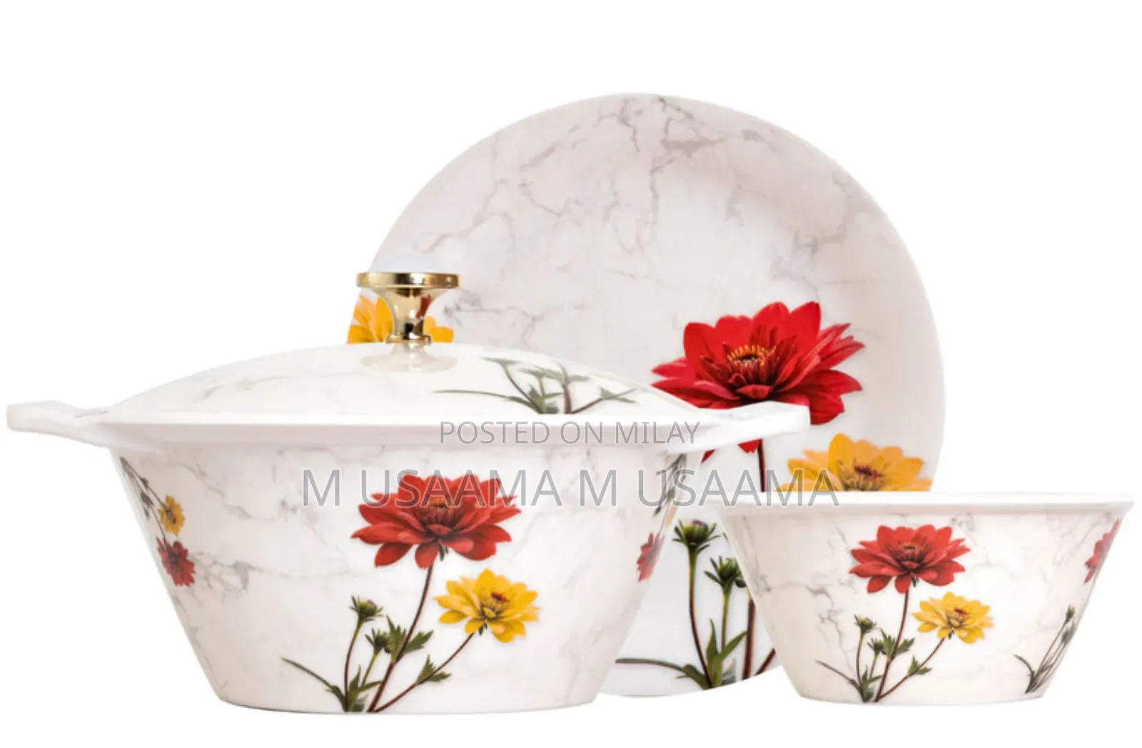 Graceware Lynx Dinner Set 88 Pic