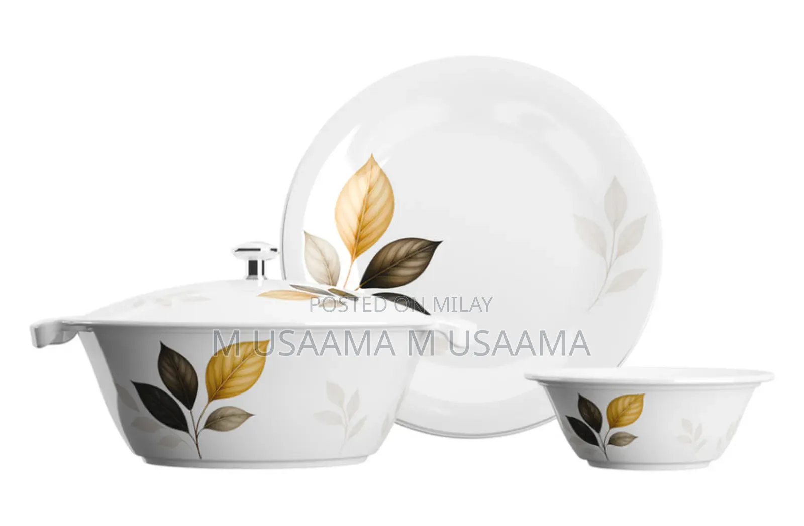 Graceware Lynx Dinner Set 88 Pic