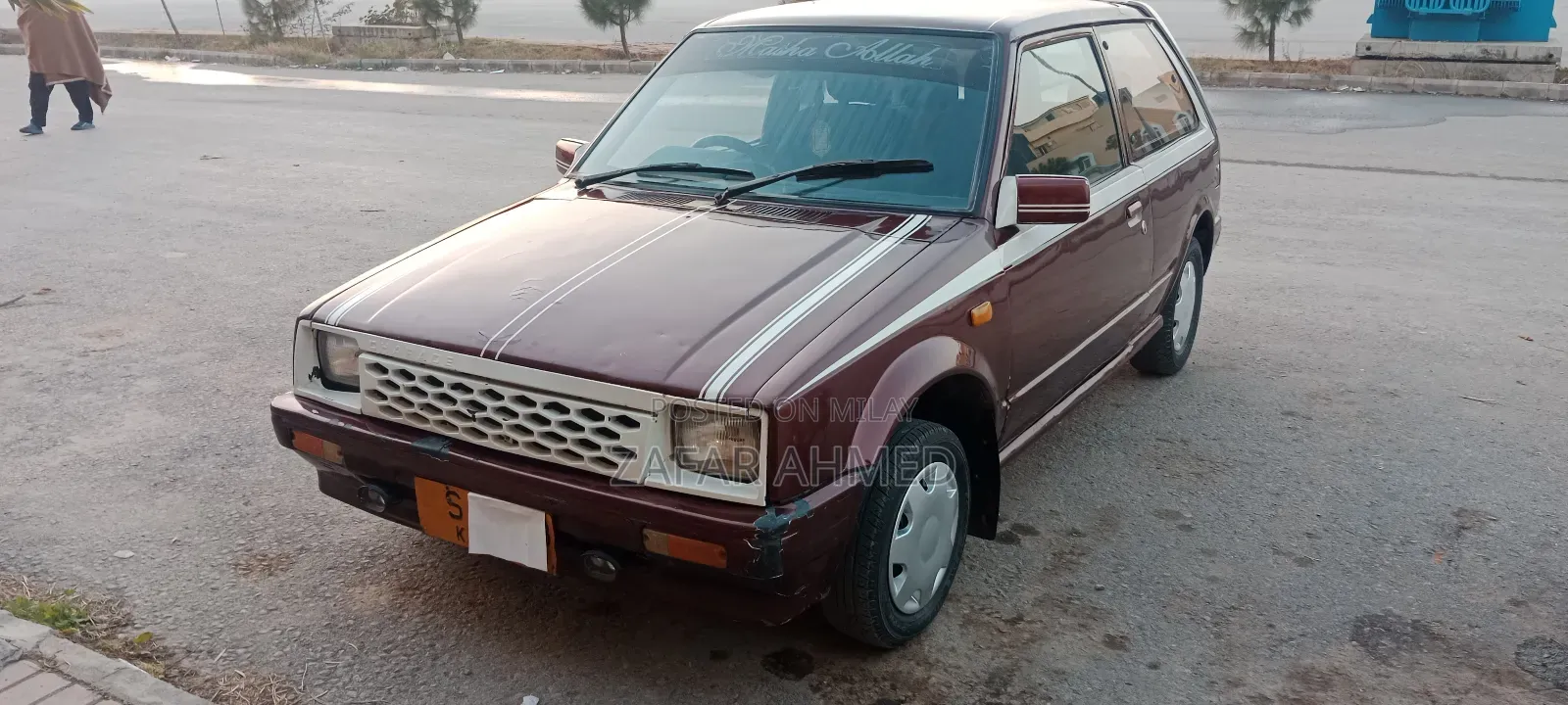 Daihatsu Charade 1984 Red