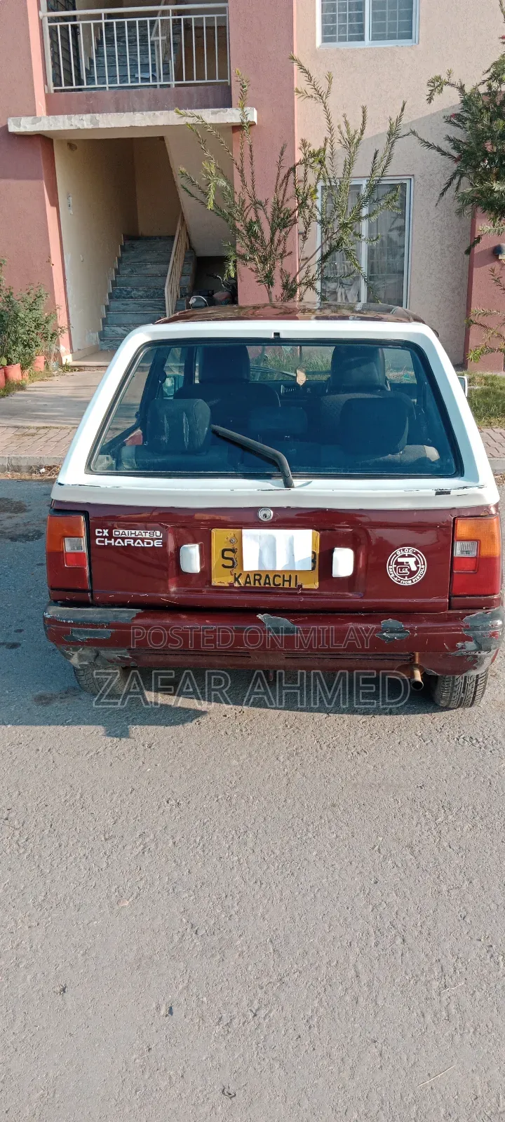 Daihatsu Charade 1984 Red
