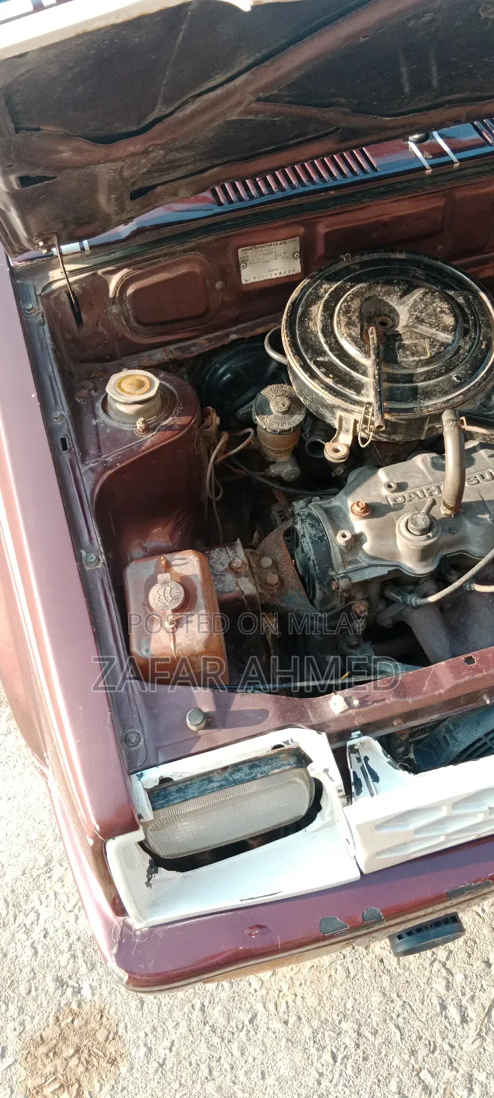 Daihatsu Charade 1984 Red