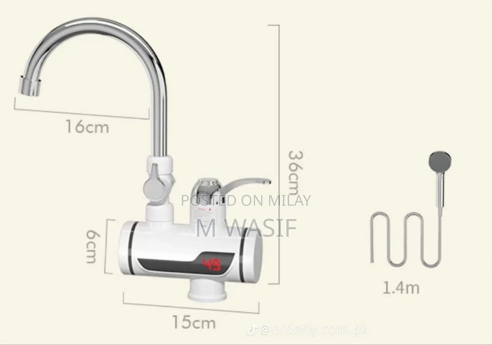 Electric Hot Water Tap