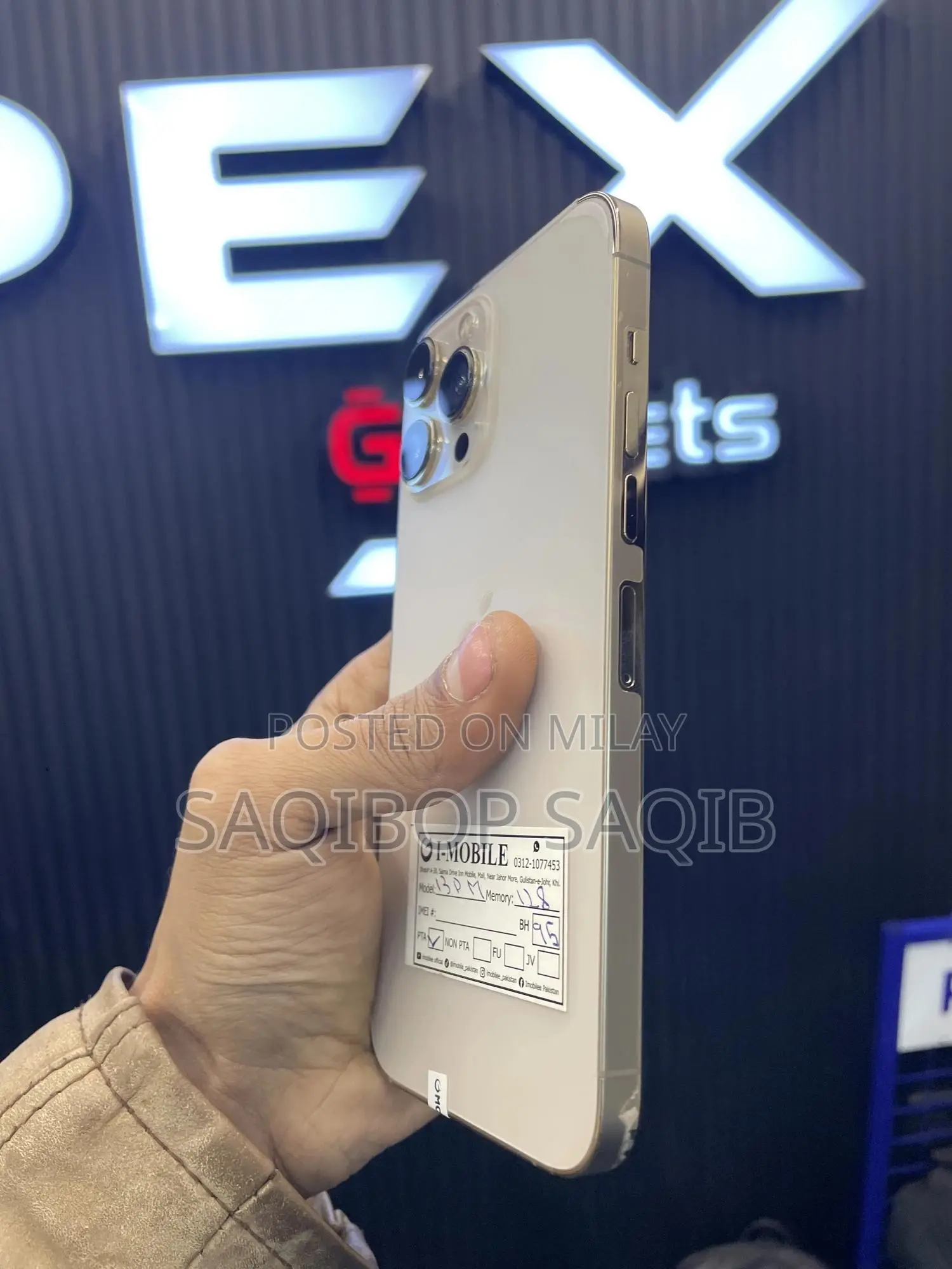 New Apple iPhone 13 Pro Max 128 GB Gold