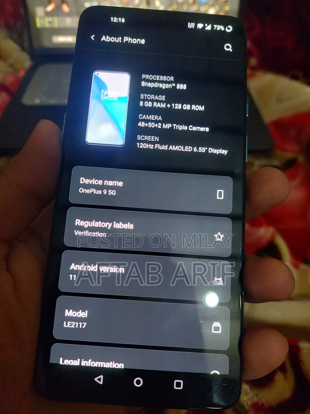 OnePlus 9 128 GB Blue