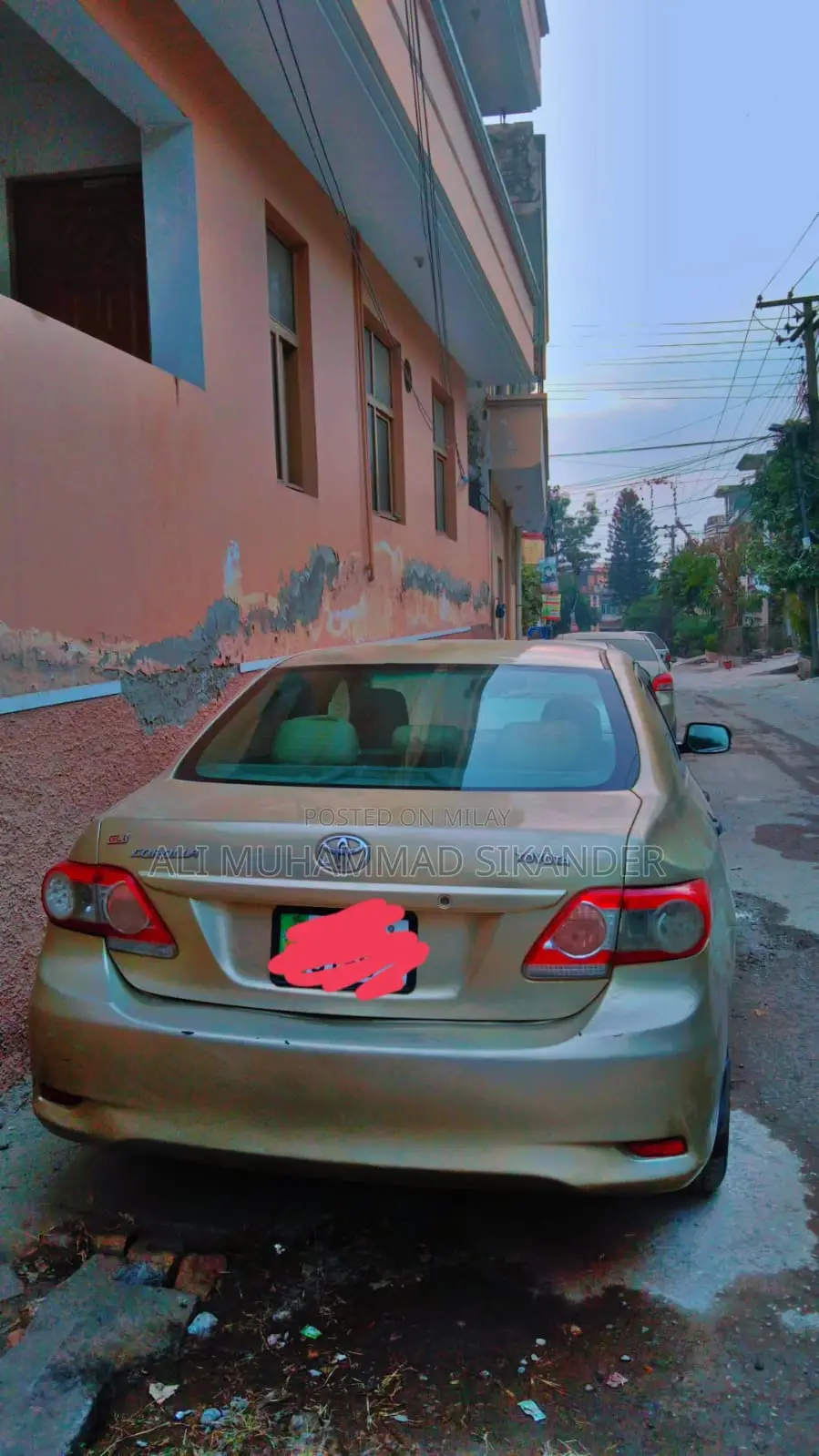 Toyota Corolla 2010 Gold