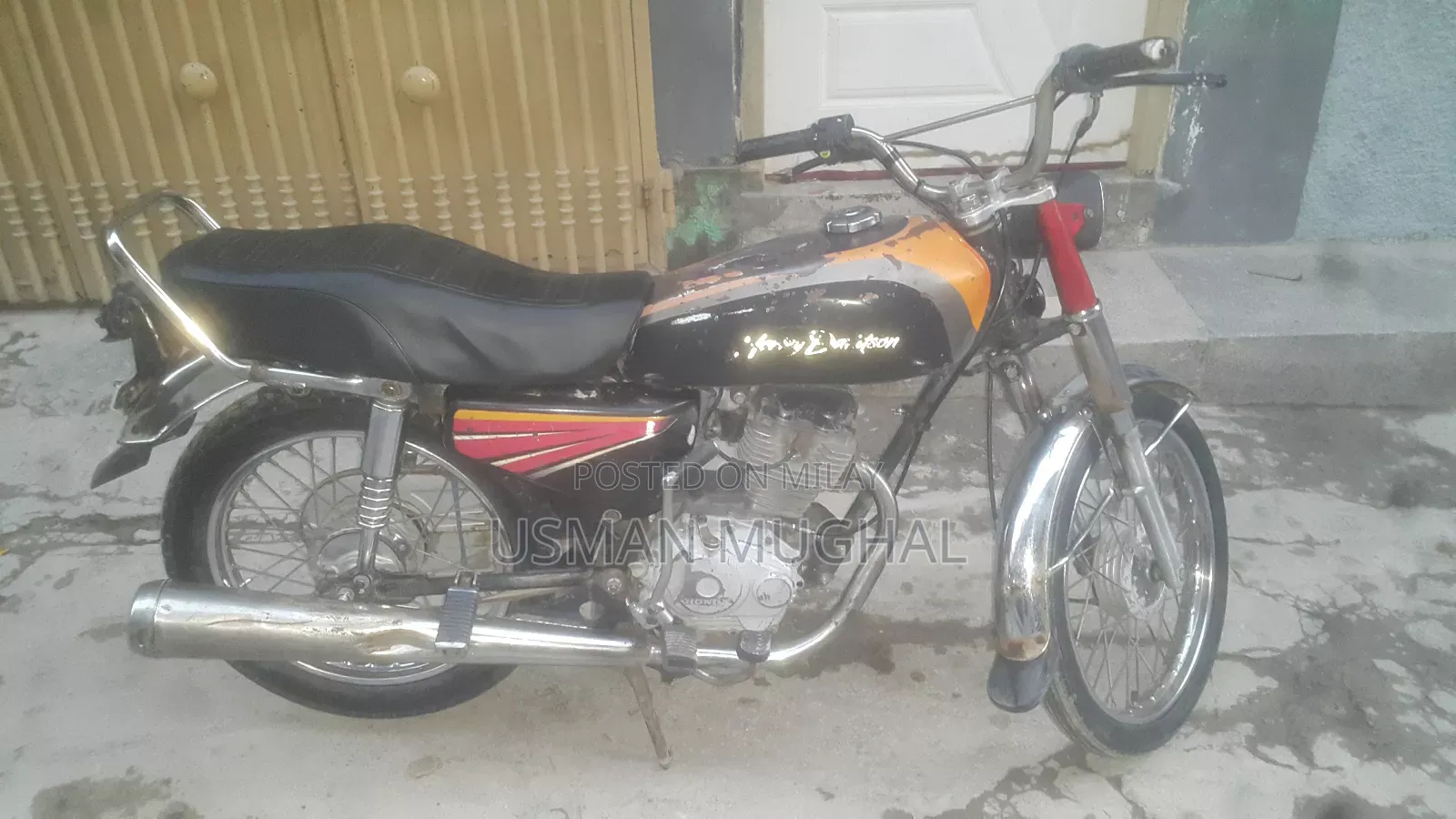 Honda XL 125 1988 Red
