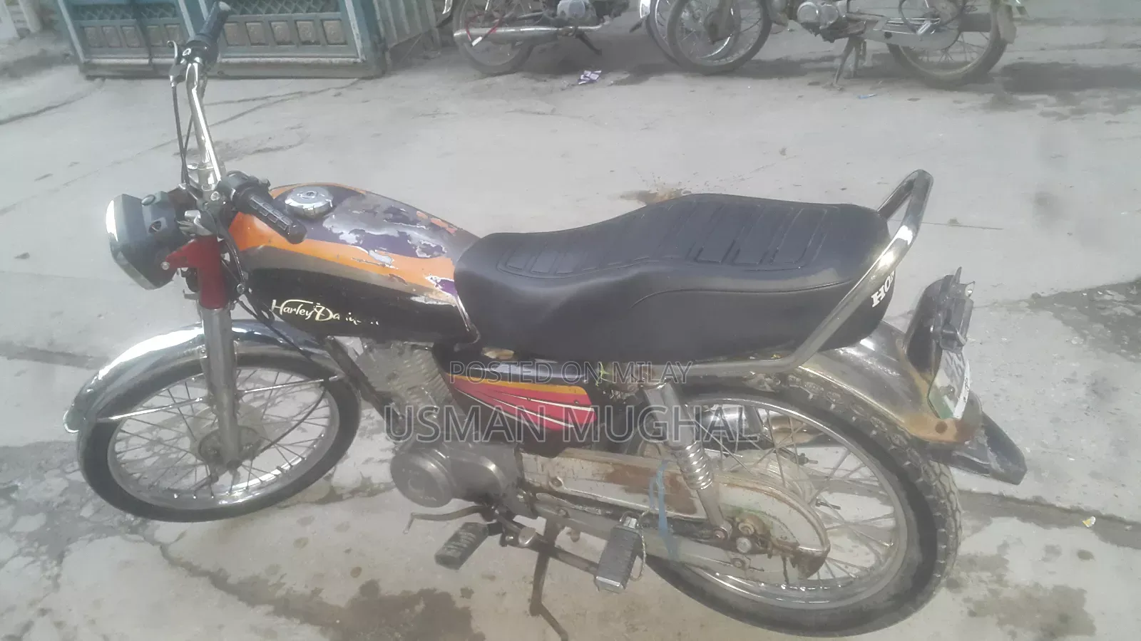 Honda XL 125 1988 Red