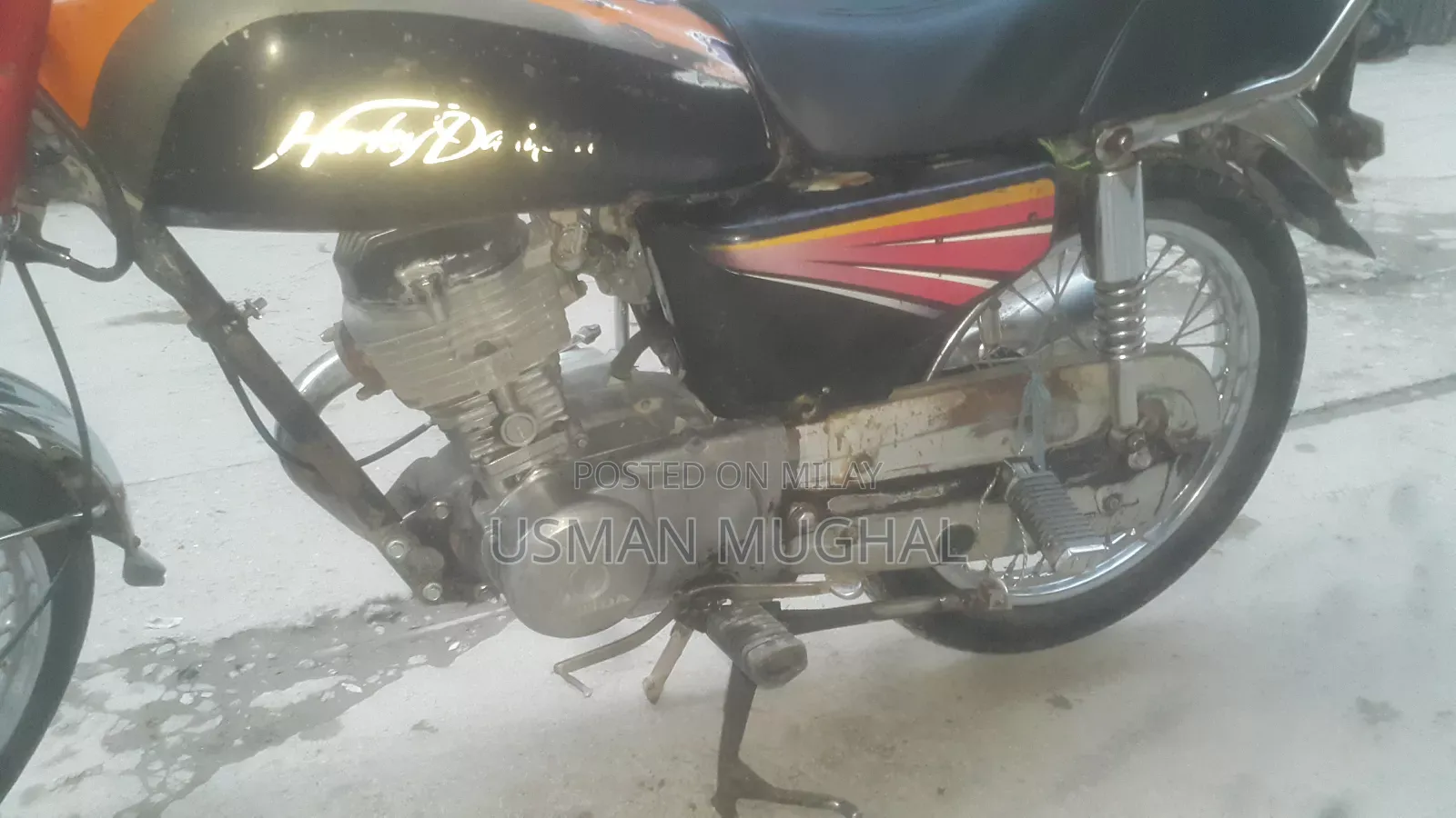 Honda XL 125 1988 Red