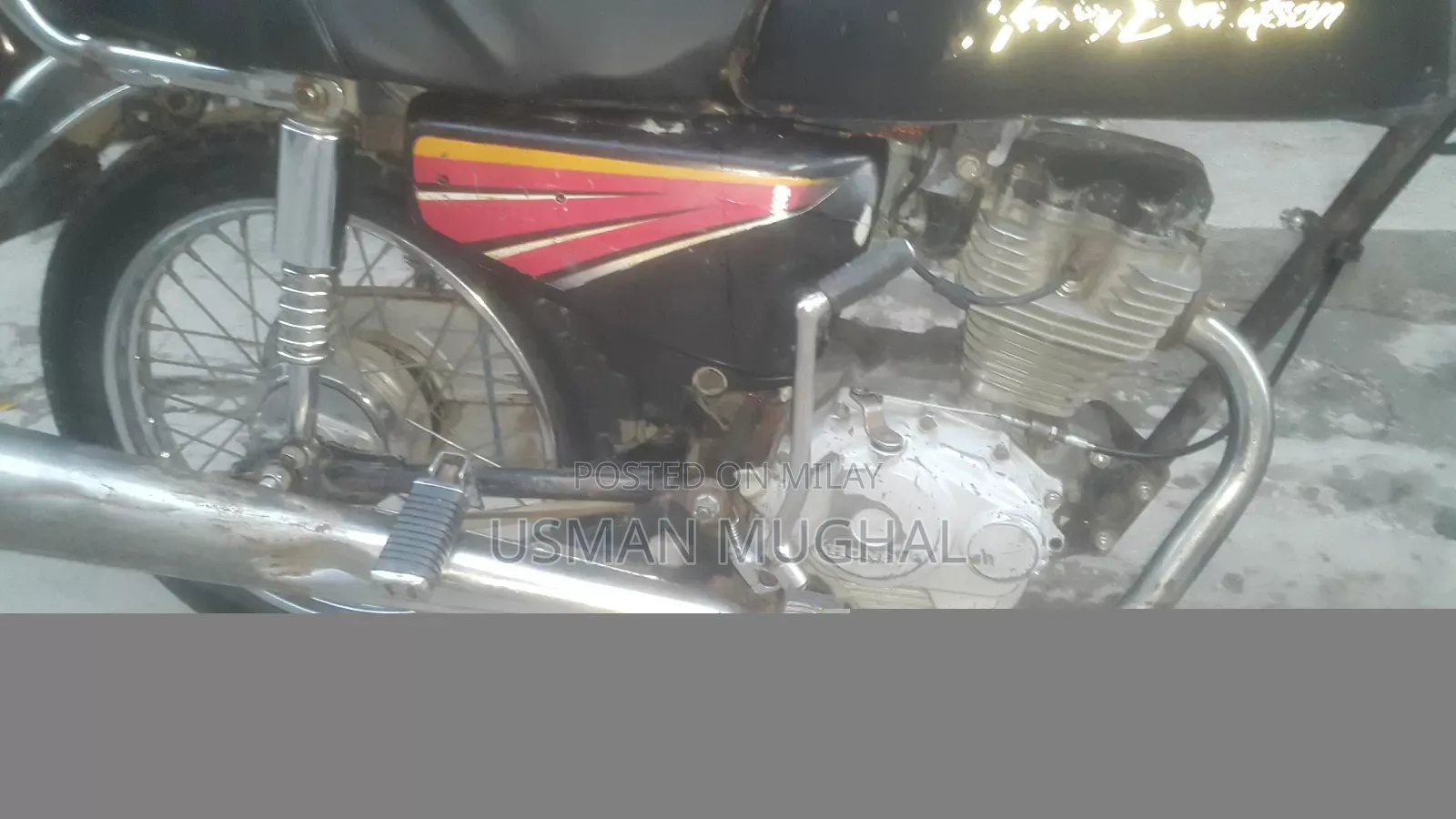 Honda XL 125 1988 Red