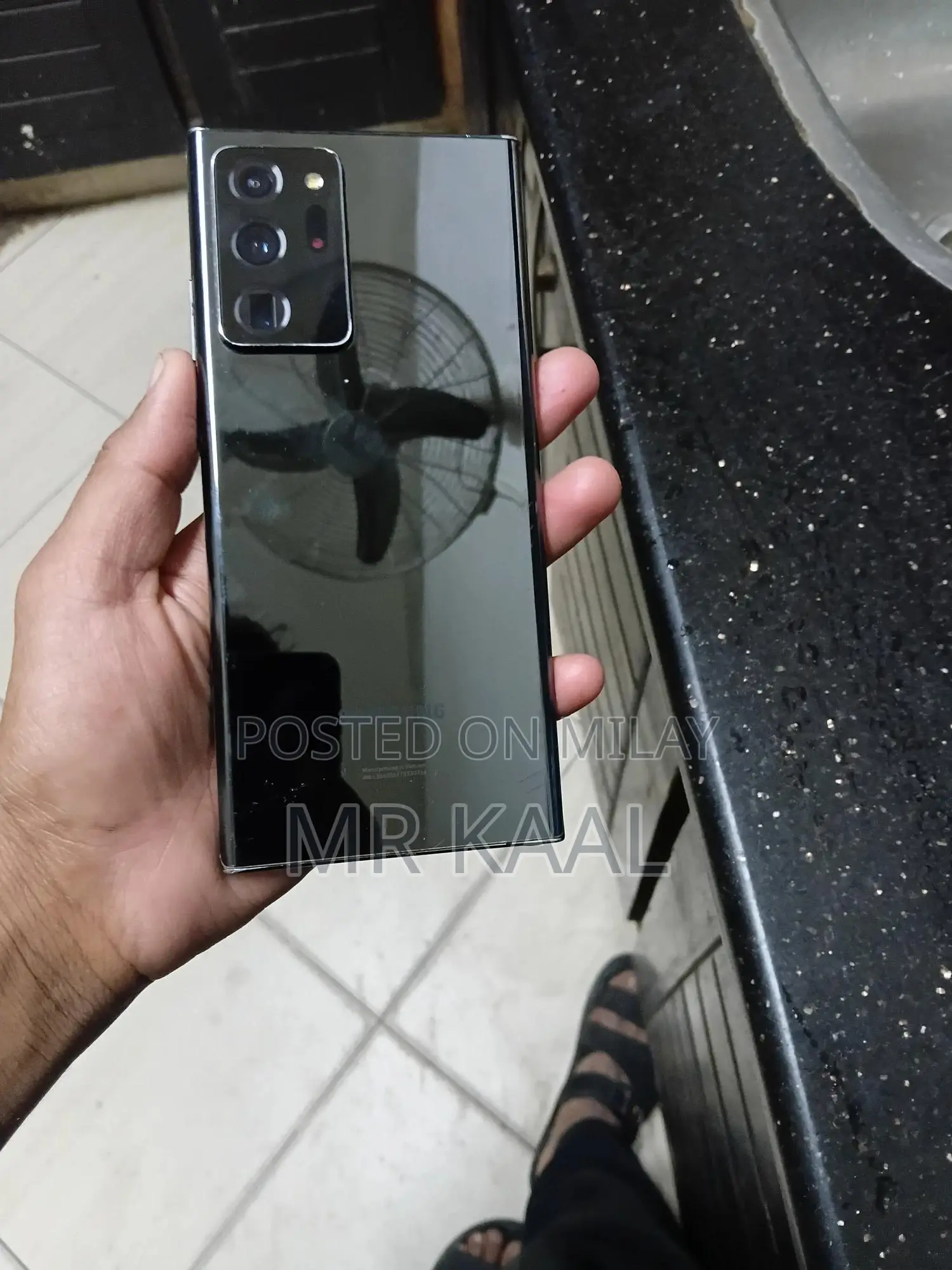 Samsung Galaxy Note 20 Ultra 5G 128 GB Black