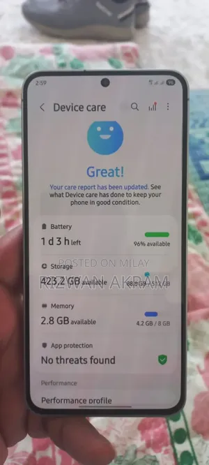 Samsung Galaxy S25 FE 512 GB Blue