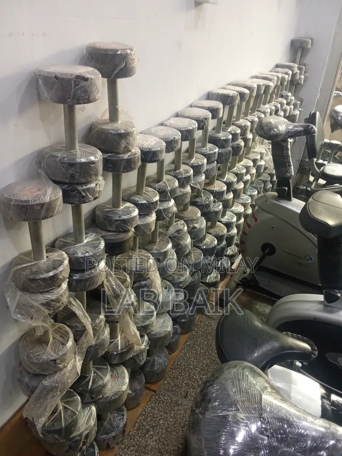 Rubber Dumbbells