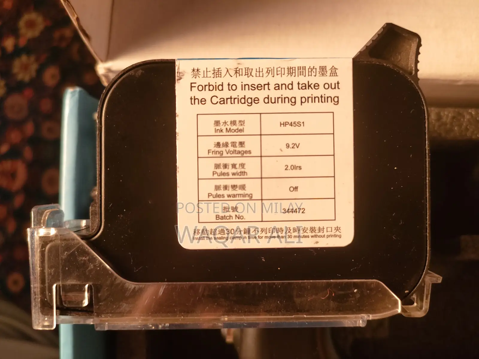 Mini Printer For Expiry Date