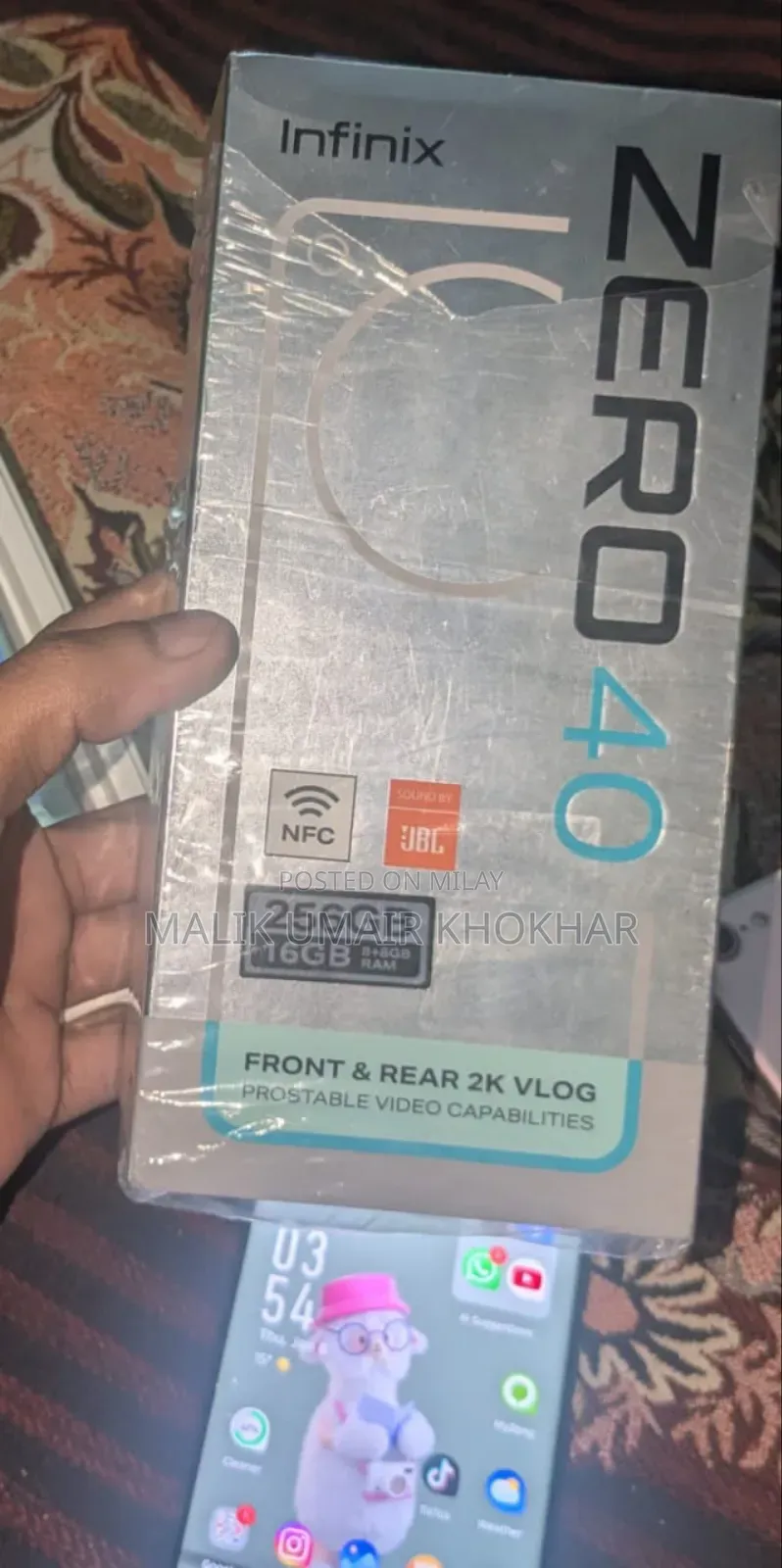 Infinix Zero 40 256 GB Blue