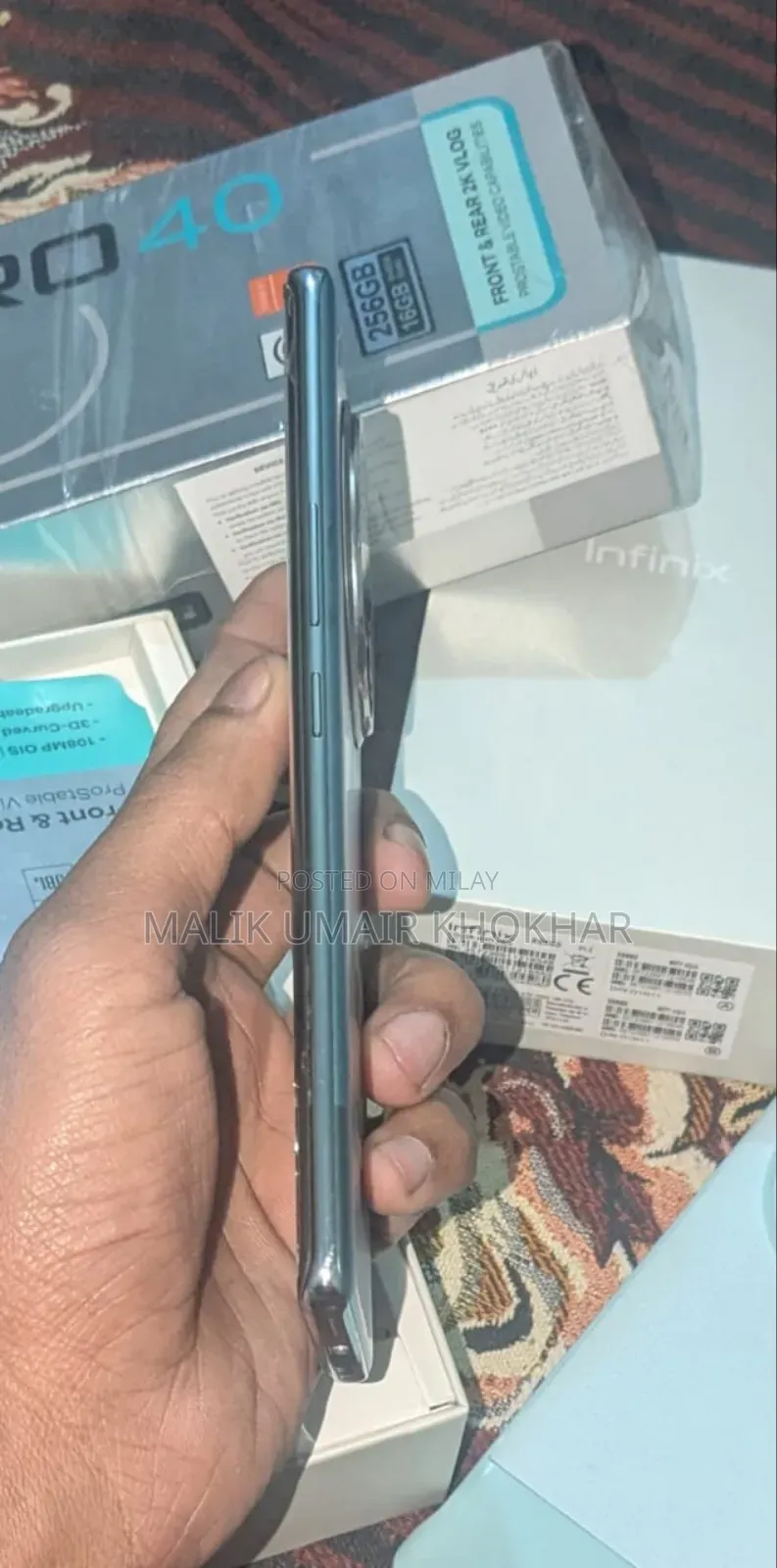 Infinix Zero 40 256 GB Blue