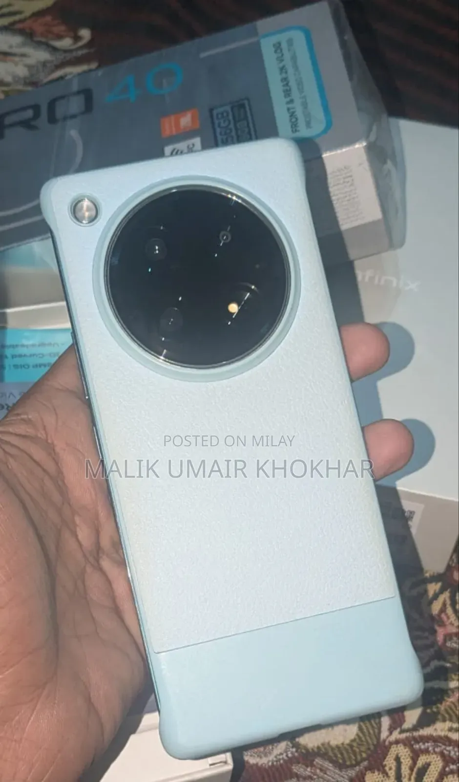 Infinix Zero 40 256 GB Blue