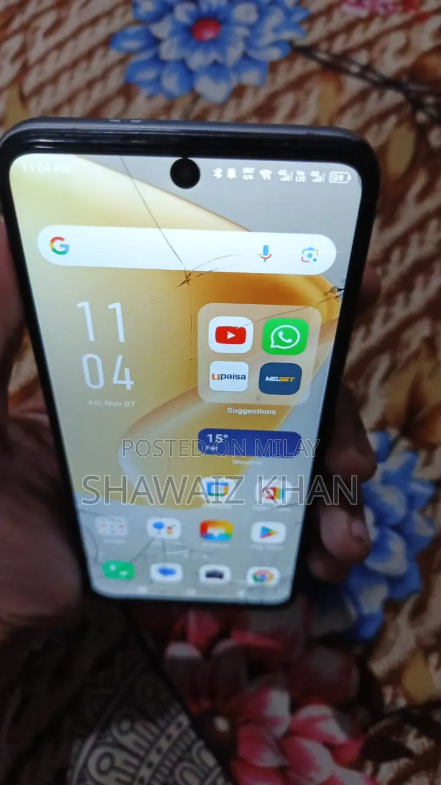 Infinix Hot 50 Pro 256 GB Silver