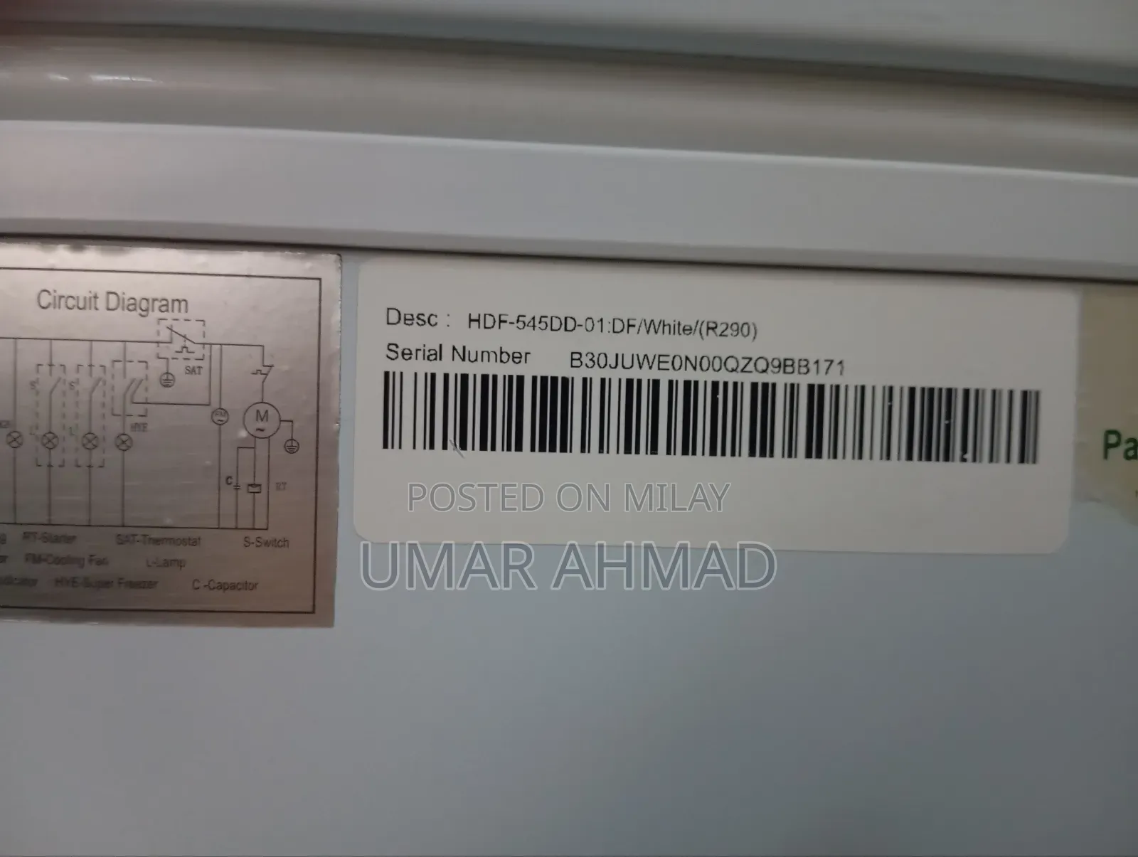 Freezer Haier Deep Freezer Fridge