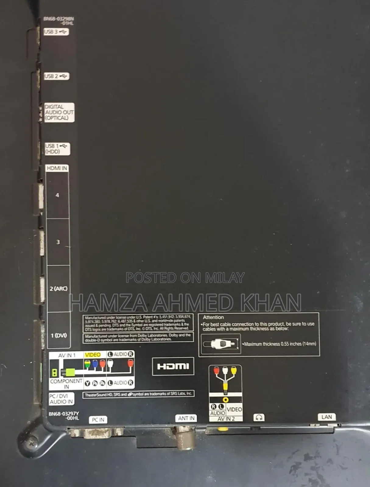 Samsung 55” Led Tv | Original Remote