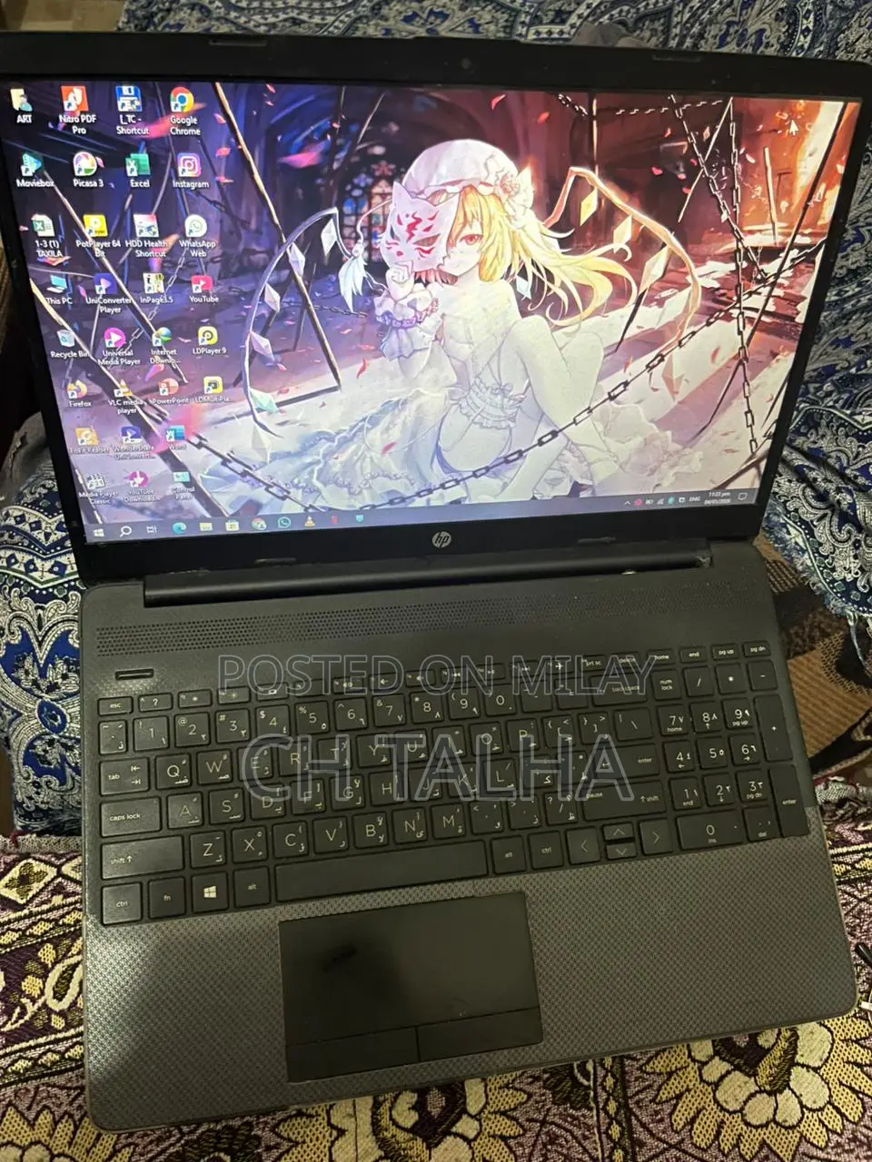 Laptop HP 15-Dw3031 8GB Intel Core I3 SSD 256GB