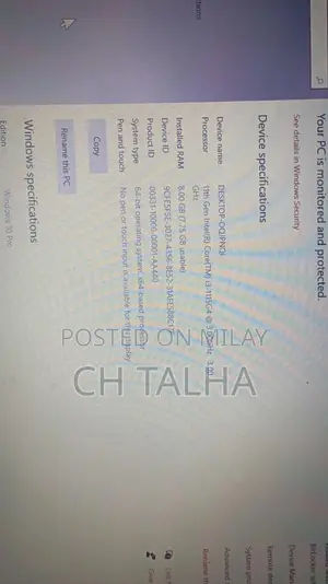 Laptop HP 15-Dw3031 8GB Intel Core I3 SSD 256GB