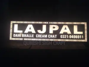 3d Signboards-calligraphy-house Name Plates-neon Lights-company Logo