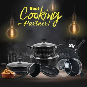 Kitchen Non Stick Cookware Set 18 Piece