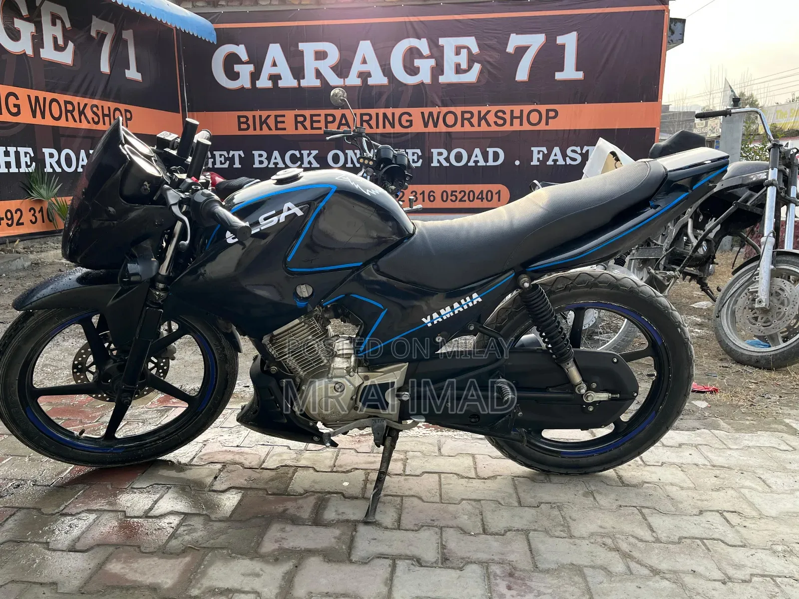 Yamaha YBR125 2015 Blue
