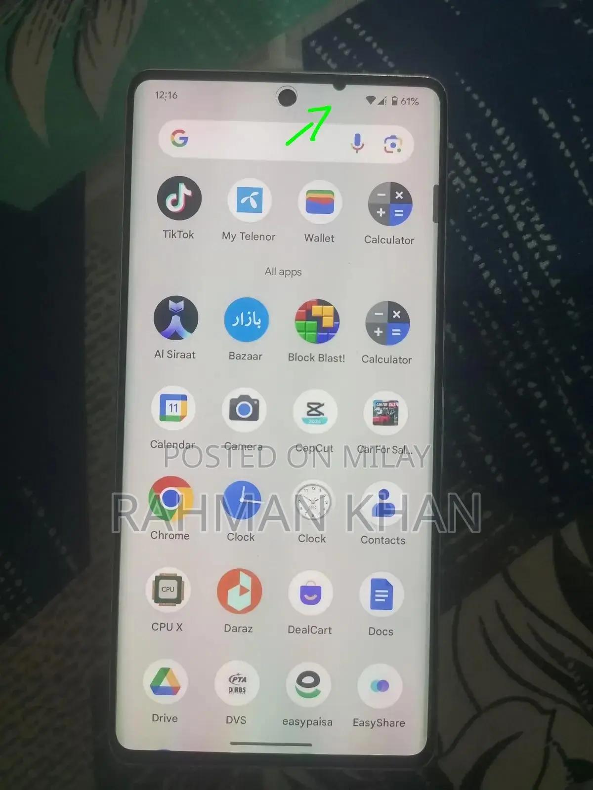 Google Pixel 7 Pro 256 GB Green