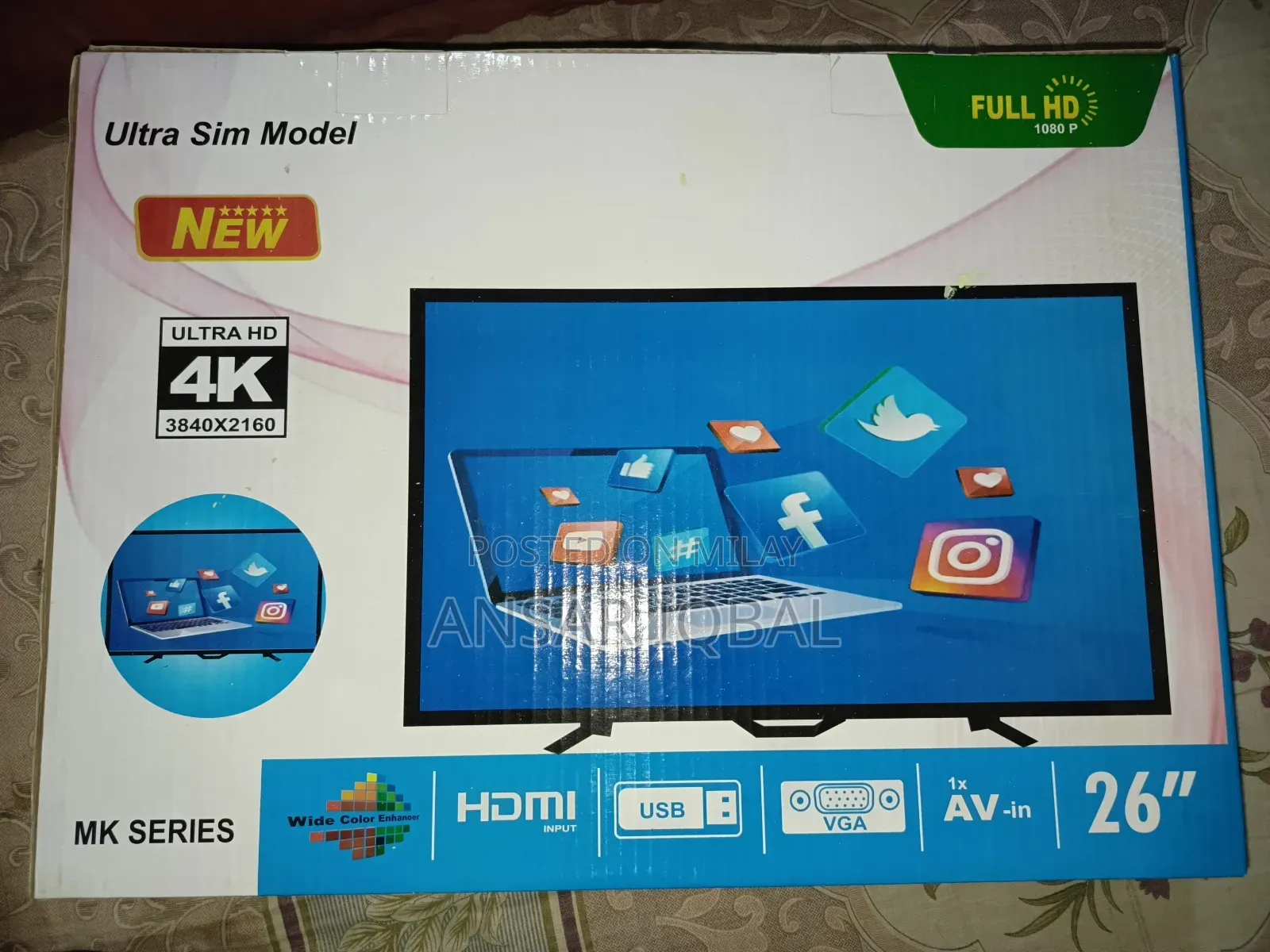 Led 26 Inch With Box