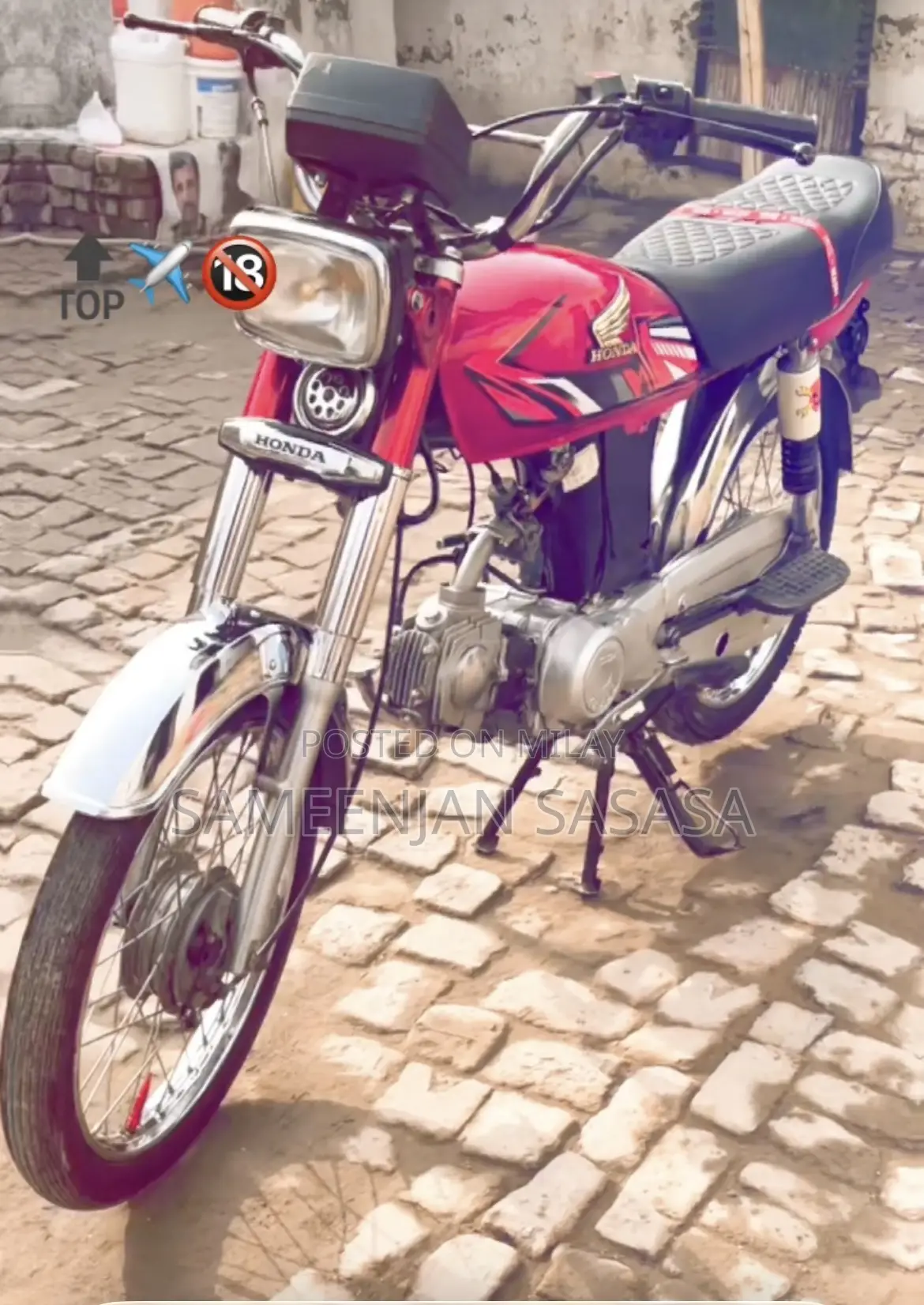 Honda Today 2022 Red