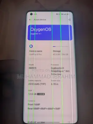 OnePlus 8 Pro 256 GB Blue