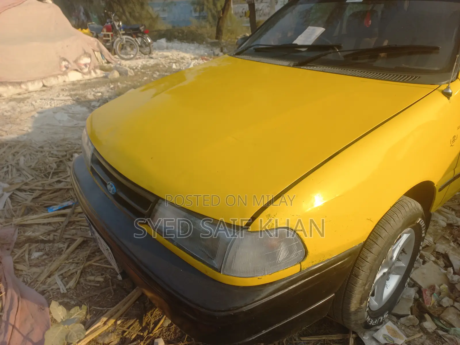 Hyundai Excel GS 1993 Yellow