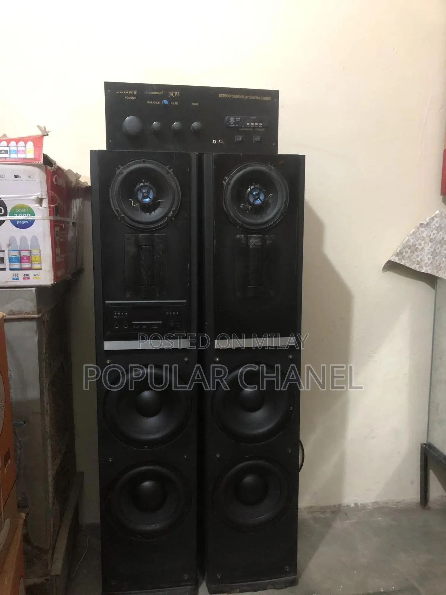 Subwoofer and Desi Amplifier