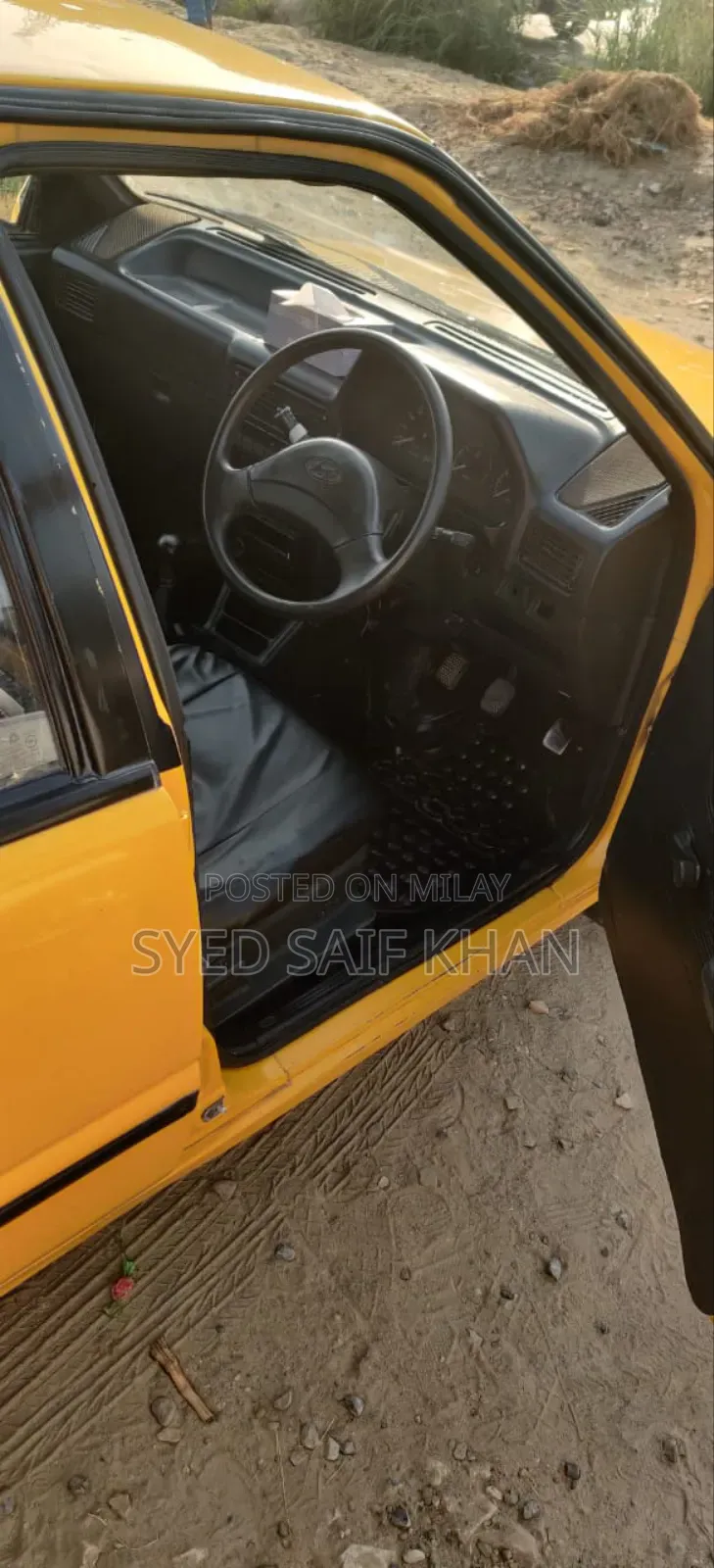 Hyundai Excel GS 1993 Yellow