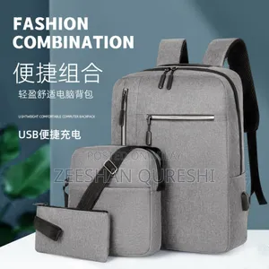Foreign Trade New Three Piece Backpack