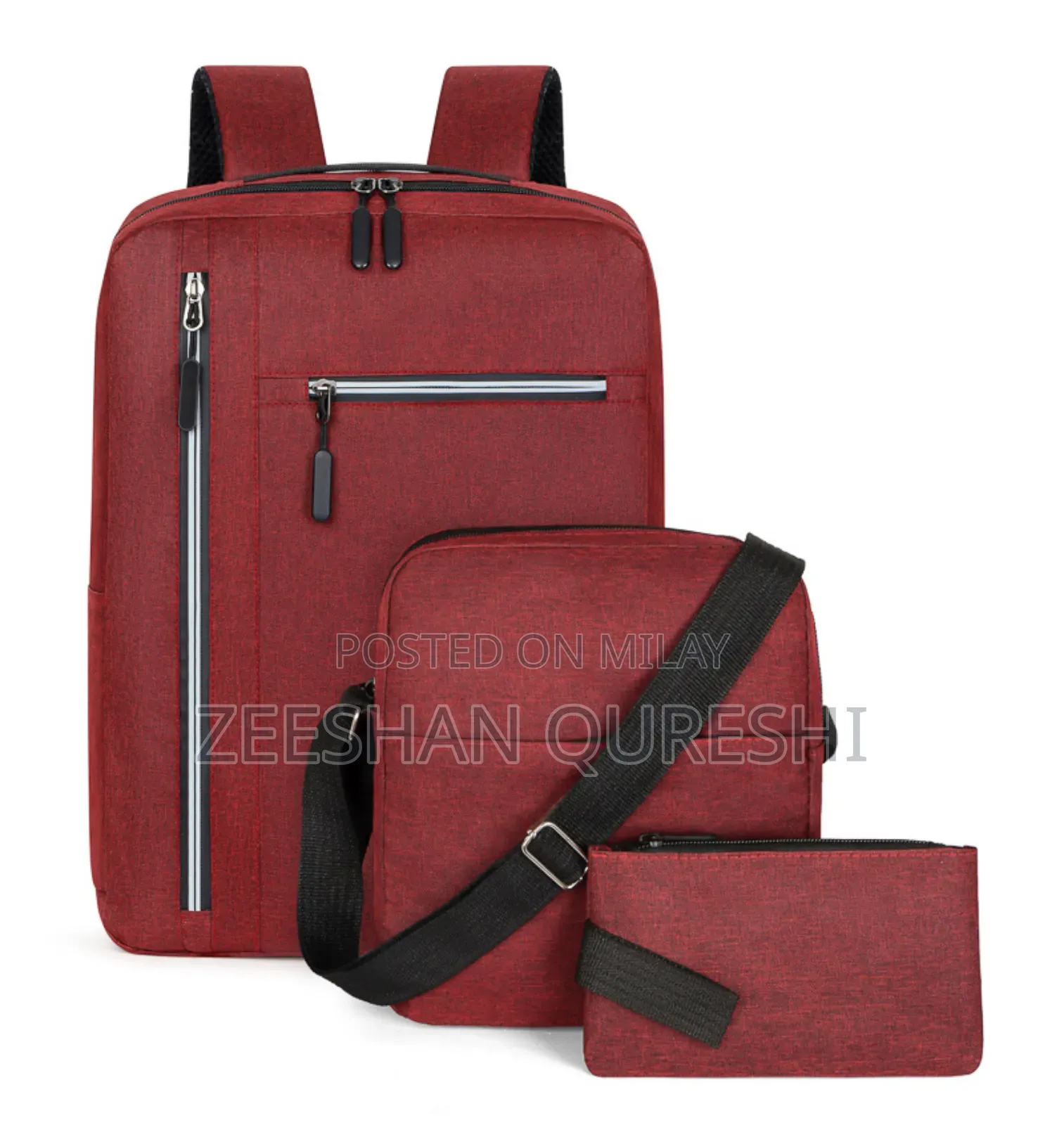 Foreign Trade New Three Piece Backpack