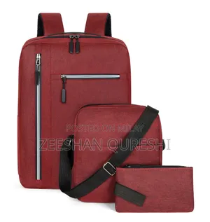 Foreign Trade New Three Piece Backpack