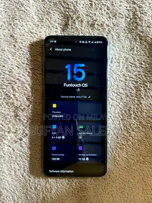 Vivo Y19 128 GB Blue