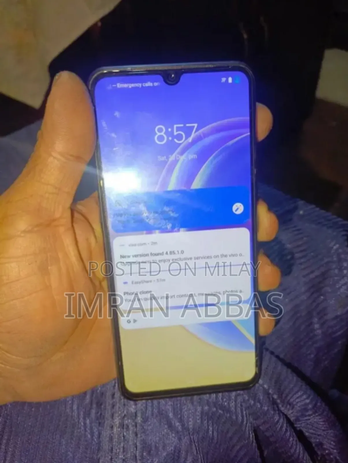 Vivo V21e 128 GB Blue