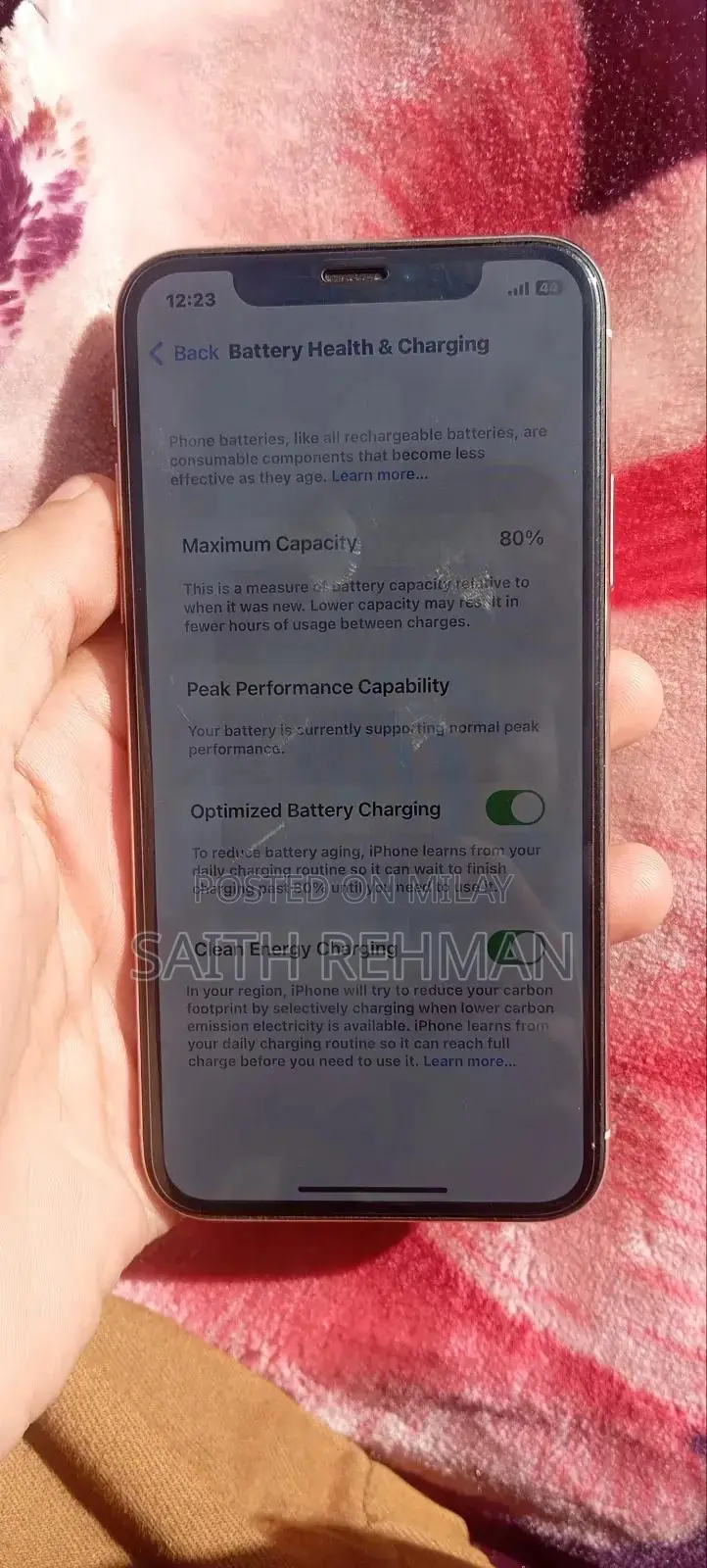 New Apple iPhone X 256 GB White