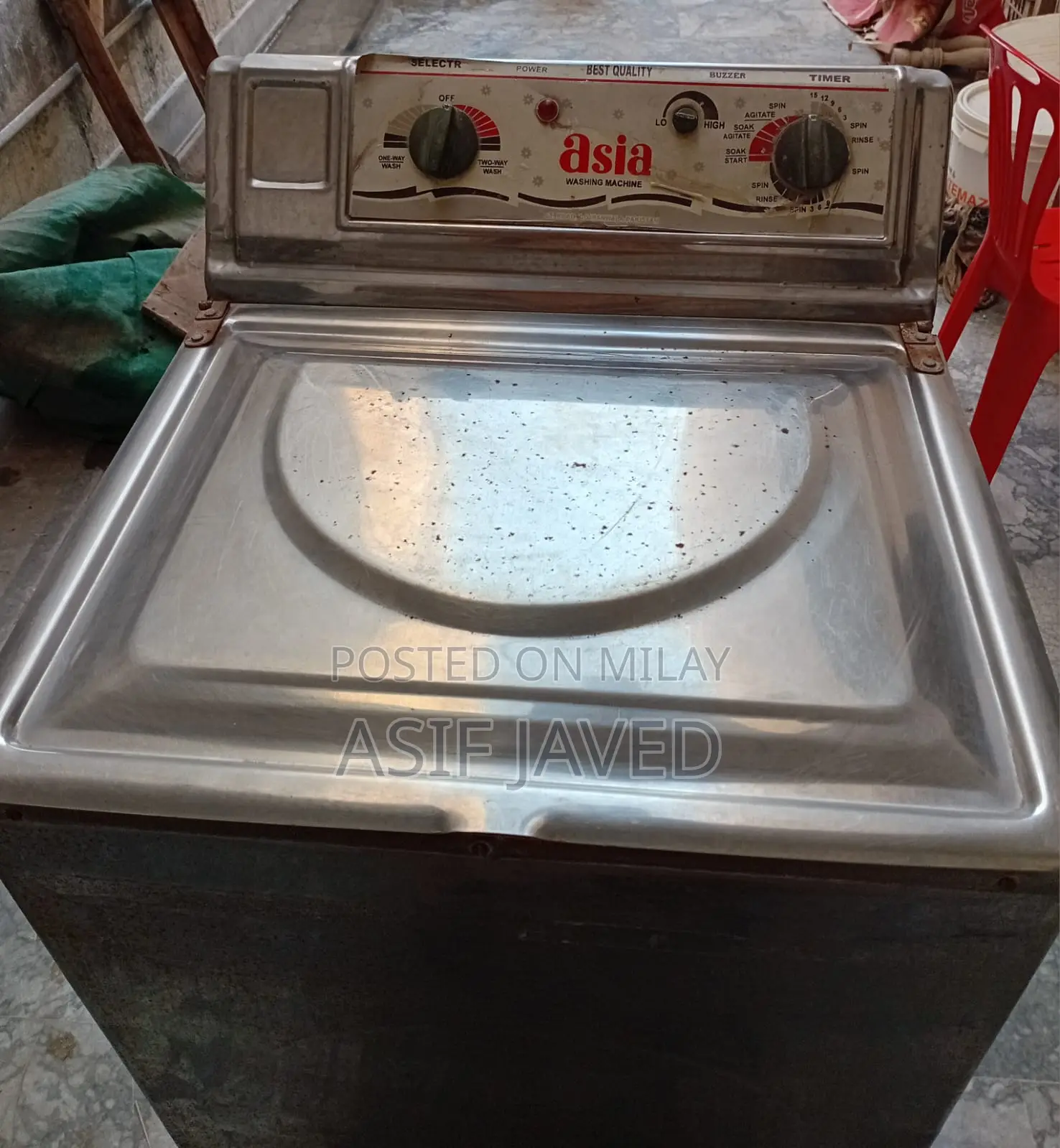 Jumbo Size Washing Machine Steel Body