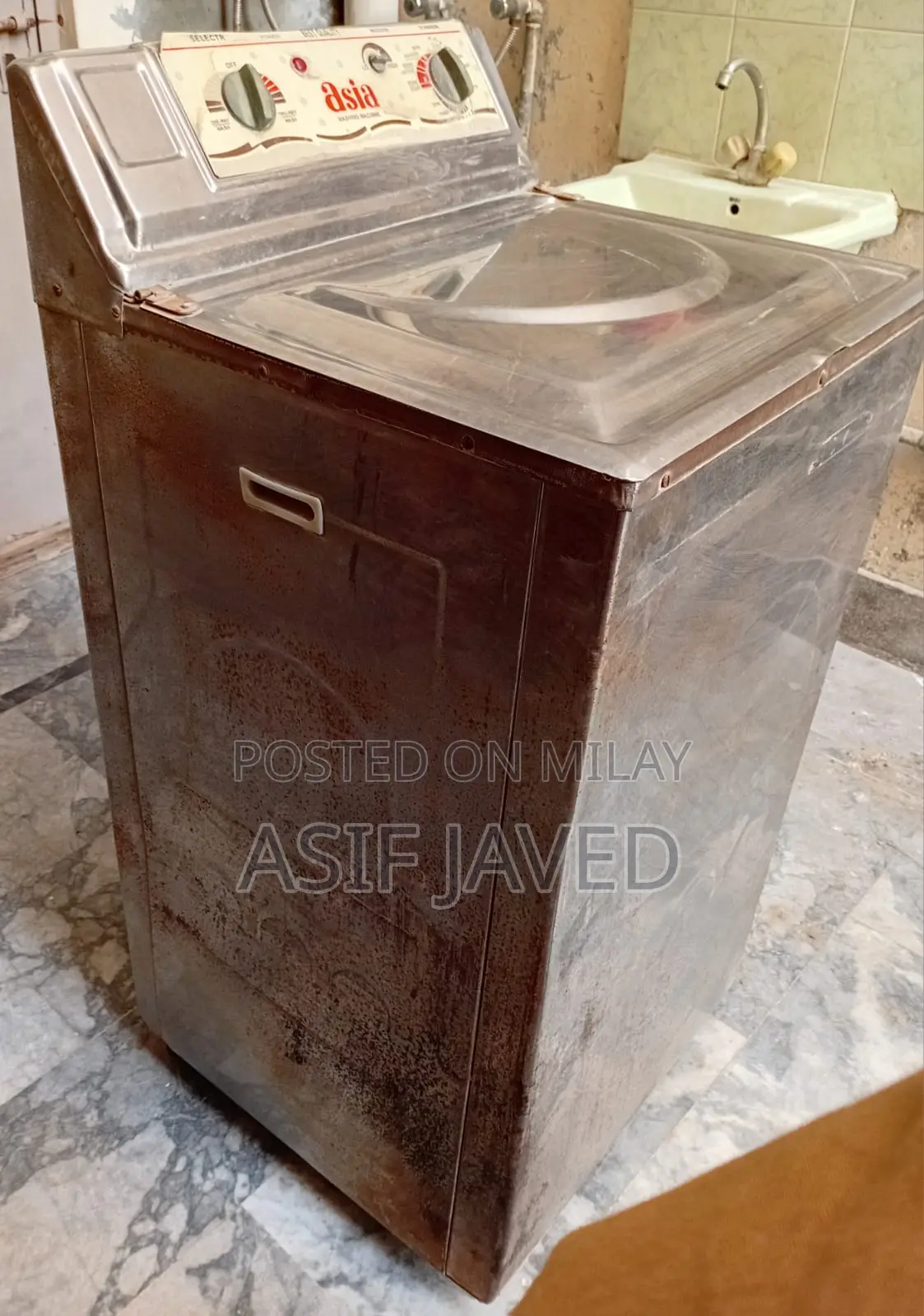 Jumbo Size Washing Machine Steel Body