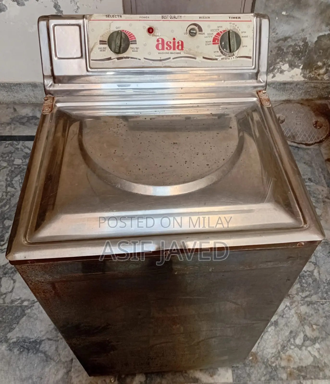 Jumbo Size Washing Machine Steel Body