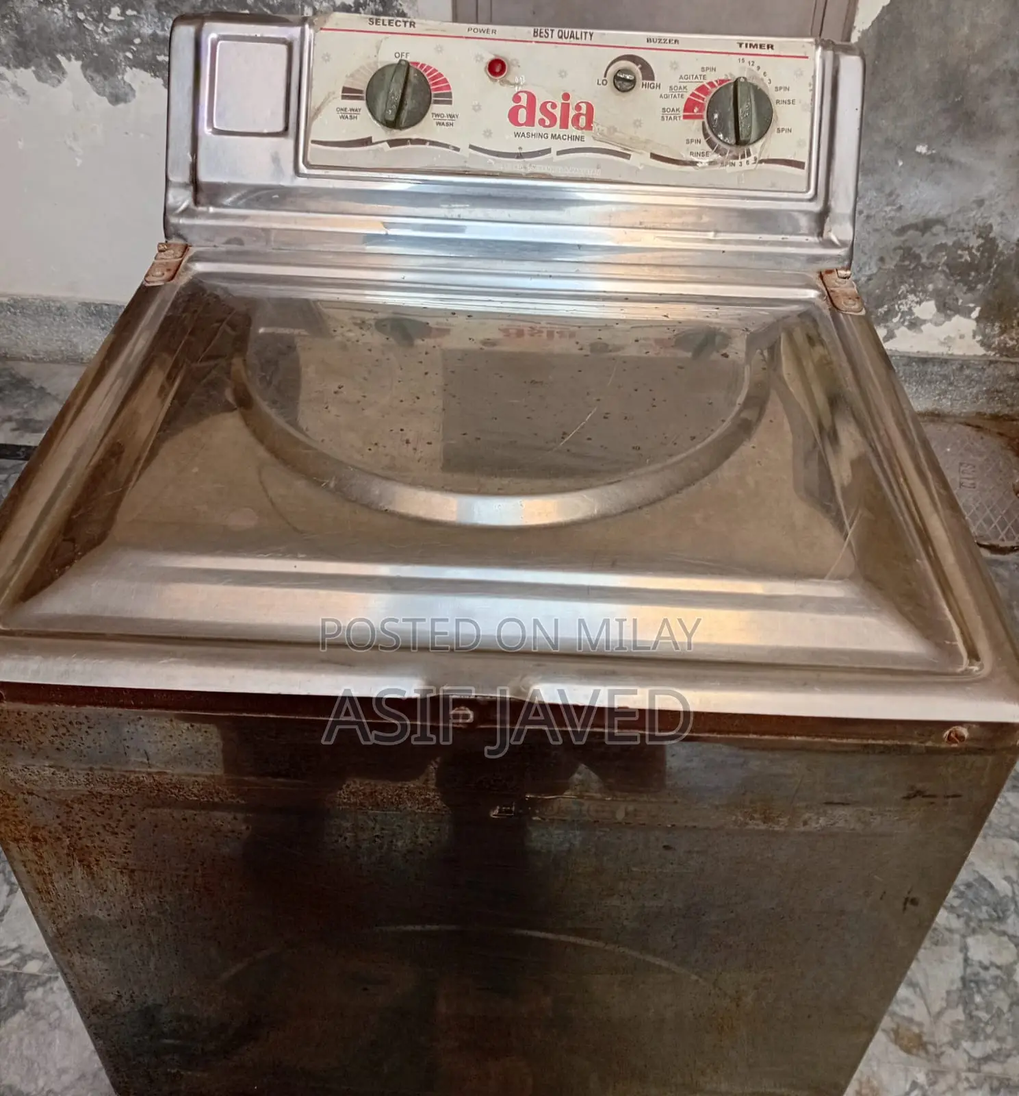 Jumbo Size Washing Machine Steel Body