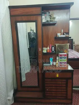 Double Bed With Dressing Table