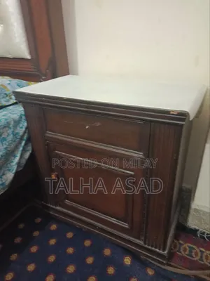 Double Bed With Side Tables